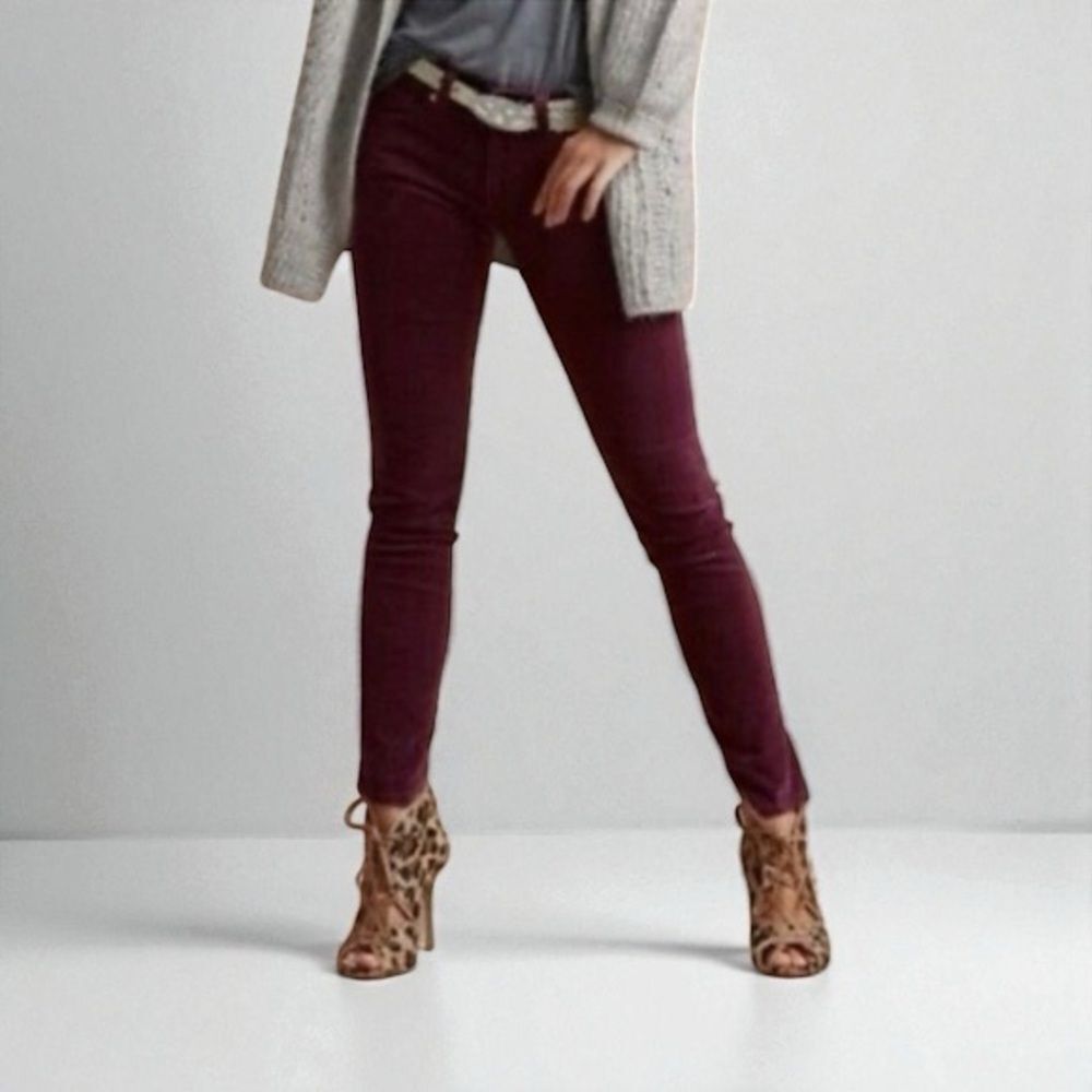 CAbi Purple Corduroy Pants